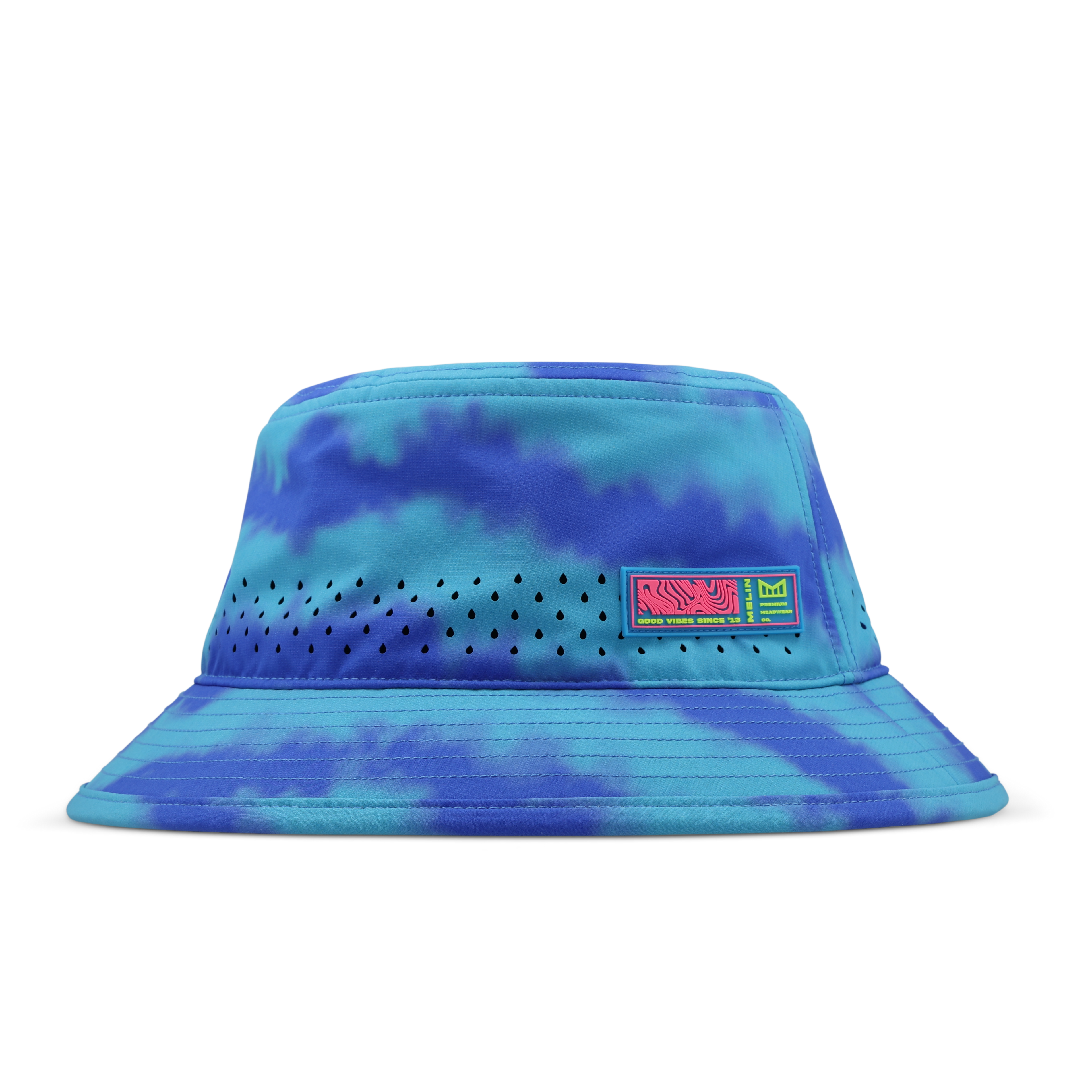Caddy Neon Tie Dye Hydro - Electric Blue ※
